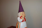 David The Gnome Authentic Rien Poortvliet Wife Lisa Statue Large 15.5 Inch 2015