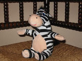 Struis Holland Sitting Zebra Plush Toy