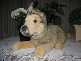 Merrythought UK German Shepherd Dog Plush 19 inch Rare