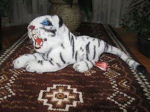 Holland  White Bengal Tiger Stuffed Plush