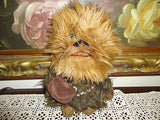 Star Wars 2010 Lucas Films CHEWBACCA TALKING TOY Furry Stuffed Plush 8in. w Tags