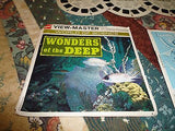 VTG 1954 View Master World of Science WONDERS OF THE DEEP 3 Reels with Case