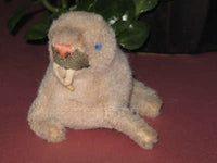 Steiff Wally Walross Walrus 1474/10 1979 - 1984 Button