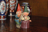 Rien Poortvliet Classic David the Gnome Kabouter Statue Richard & Rosemary