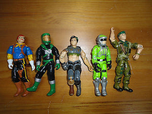 GI Joe Action Figures Mixed Lot 5 Hasbro 3.5 inch Assorted Characters Mixed O