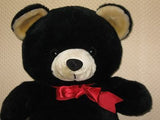 Woodland Bear Co UK 19 Inch Black Teddy Bear No Tags