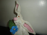 USA Artist Michael Ezzell Original Clay Bunny Figure 9 inch OOAK