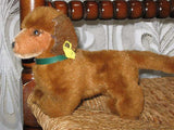 Steiff Hexie Dackel Dachshund 1979 - 1986 4142/12 Button Tag
