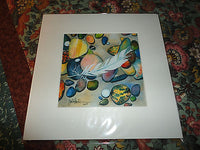 Famous Canadian Montreal Born Artist Julie Boulianne Print w Template 5x5