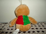 Christmas Gingerbread Man Velvet Stuffed Plush Doll 9 inch