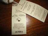 Minka Fair Trade Peru Alpaca Wool Knitted Bear Hand Spun Organic New 10 inch