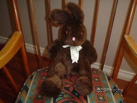 Ganz Rabbit Brown Stuffed Plush 1996 Cuddle Bunny CH1534 19 inch
