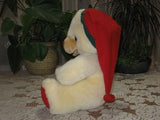 Dutch Holland Winter Christmas Teddy Bear Open Mouth