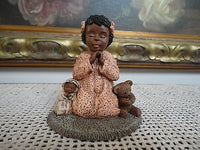 Holcombe 103 FAITH All God's Children Figurine God is Love Girl Doll Bear 1992