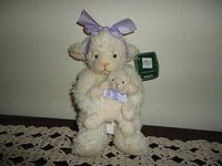 Russ Berrie LAMBKINS Mother Sheep & Baby Lamb w Tags