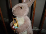 Gund Disney Classic Pooh 1996 Bunny Rabbit Egg Basket RARE