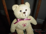 Avon Canada Breast Cancer Pink Ribbon Bear Rare HTF