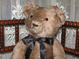 Antique 1930s German Brown Mohair Teddy Bear 20.5 inch 52 cm Stunning