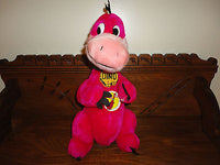 24K Mighty Star DINO DINOSAUR 3031 NEW 14 inch Hanna Barbera Flintstones 1992