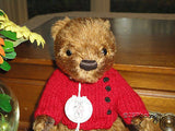Gund GARRETT 95101 Mohair LE Brown Bear 7 Inch 1999