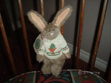 Boyds Bunny Rabbit Carrot Sweater 11 Inch Archive Collection 1995
