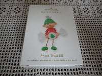 Hallmark Christmas Keepsake Ornament Sweet Treat Elf 2008 New LPR3391
