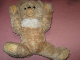 Vintage 17in German Dralon Mohair Open Mouth Zotty Bear