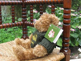 Harrods 12 Inch RB Green Silhouette Bear