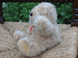 Dutch Holland Teddy Bear Sitting Red Bow No Ids