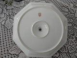 NORITAKE Made in Japan Handpainted Serving Dish with Handle 9 inch