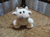 Various Lot of 4 Dutch Cow Plush Anna Club / Edison