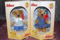 Schuco Bearli Baby Boy and Baby Girl Bear Collectible Set of 2