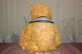 Antique Thuringia Germany Yellow Teddy Bear 1930s Silk Plush 18 inch 46 cm