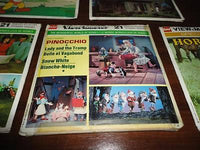 VTG View Master DISNEY Pinocchio Lady and the Tramp Snow White 3 Reels with Case