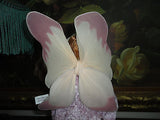 Fairy Cloth Doll Handpainted Face Holding Bunny NEW w Tags Seasons Collections