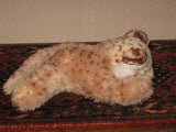Steiff Floppy Leo Lion 5617/17 1970 - 1977 Button & Tag