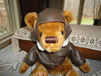 US Airways Pilot Teddy Bear RARE 9 Inch With Jacket