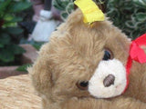 Steiff Floppy Bear Lying Light Brown 082108