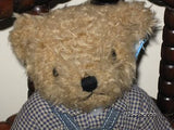 Tender Toys Holland Vintage Dutch Bear in Overalls