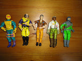 GI Joe Action Figures Mixed Lot 5 Hasbro 3.5 inch Assorted Characters Mixed S