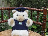 PMS LTD UK RSPCA Police Bear Handknitted Sweater and Hat