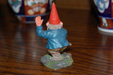 Rien Poortvliet Classic David the Gnome Kabouter Statue Peter 03 Retired 2000