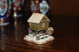 Rien Poortvliet Classic David the Gnome Forest Villages Mouse Pile Dwelling 2