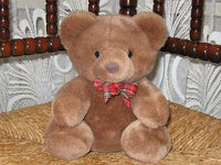 Vintage Tiamo Lelystad Holland Brown Teddy Bear w Bow