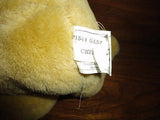 Ganz 1995 CHEEKIE MONKEY Yellow Plush Animal P1544 Rare Retired 11 inch
