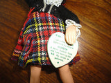 Happy Dolls 60s/70s England Peggy Nisbet ELSPETH  Doll 7" Highland Dancer T.100