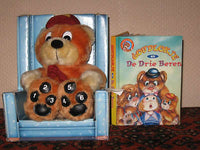 DS-Max European Belgium Goudlokje Goldilocks Story Dutch Talking Baby Bear 2003