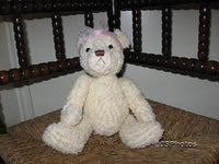 R Lang & Son UK Big Girl Bear With Chiffon Bow