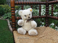 Steiff Petsy Teddy Bear White 012457 1991 - 2003 28 cm