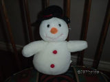 Ganz 1997 Jingles the Snowman Christmas Stuffed Plush 9 inch Retired